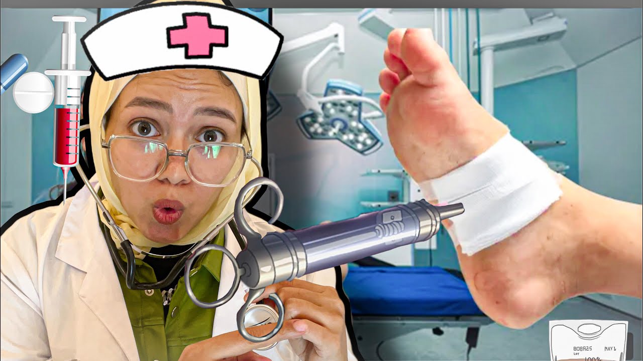 توتة اصبحت دكتورة 24 ساعة وعملت اصعب عملية !! 🥼🦷 🔥🔥||Nesma khogaly