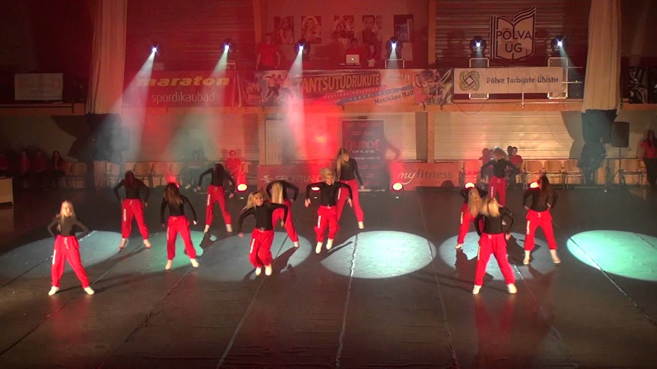 A-Rühma tantsutüdrukud - III Vabariiklik Tantsutüdrukute võistlus 2012 - finaal - 1. voor