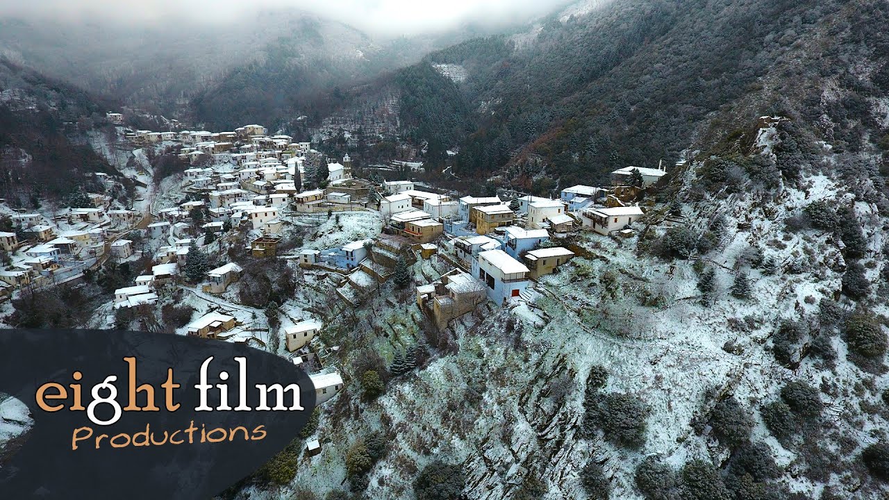 Η χιονισμένη Καστάνιτσα Αρκαδίας | Kastanitsa Snow Epic Video