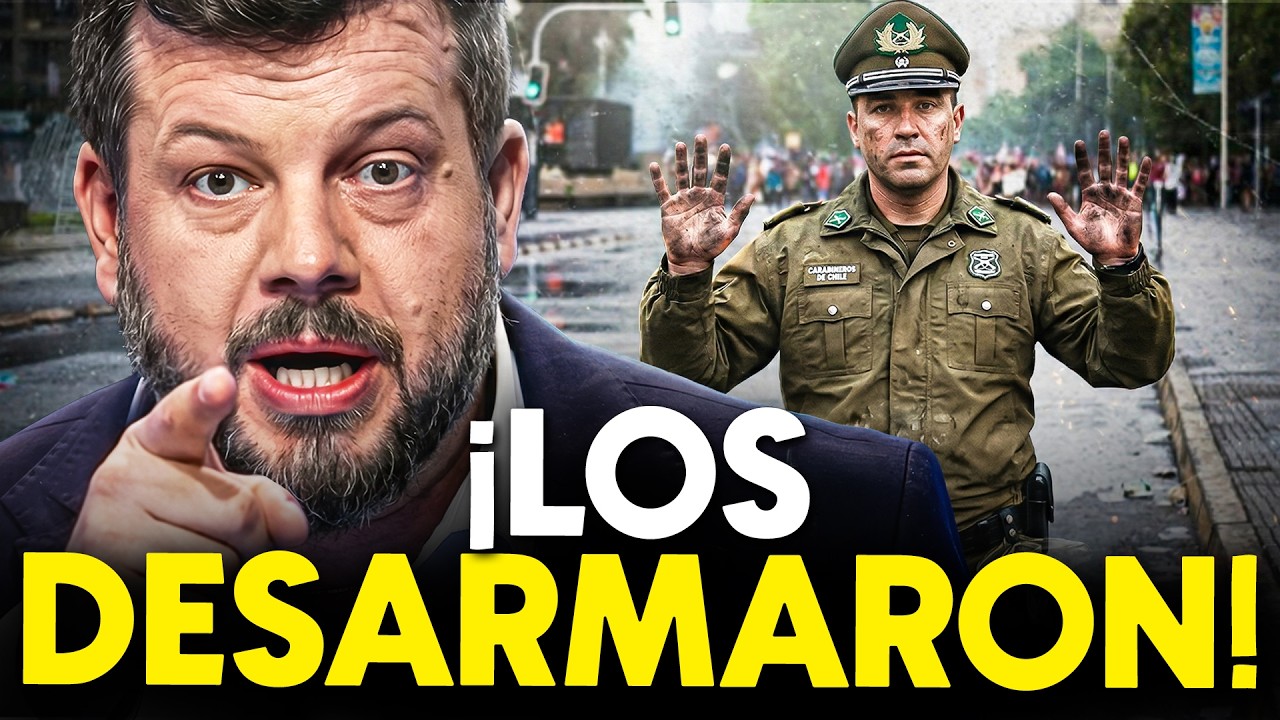 ¡KAISER ACUSA al GOBIERNO de DESARMAR a CARABINEROS!