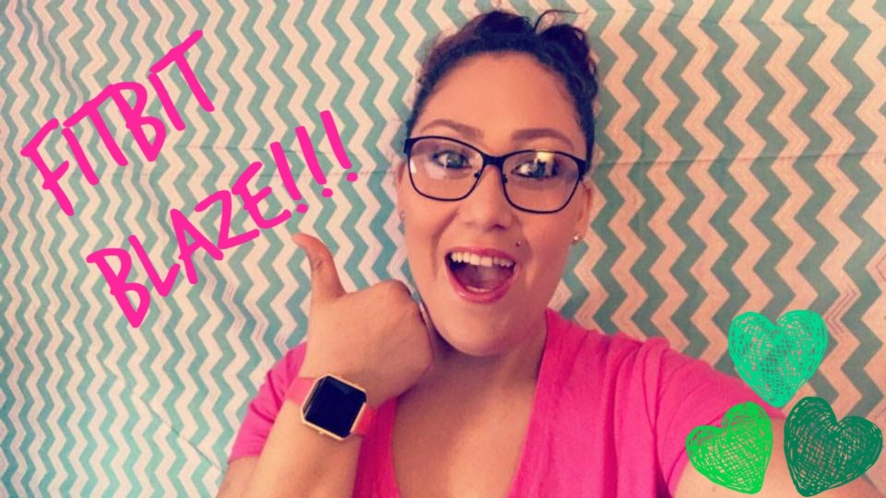 FITBIT BLAZE UNBOXING!! 1.19.17
