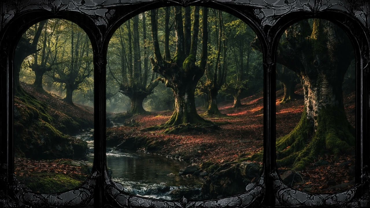 Elven Window 🌿 | Ancient Native Forest | Deep Forest Ambience (2.5 Hours)