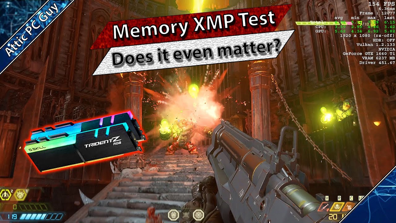 Quick Memory XMP Profile Test - Is it worth it?