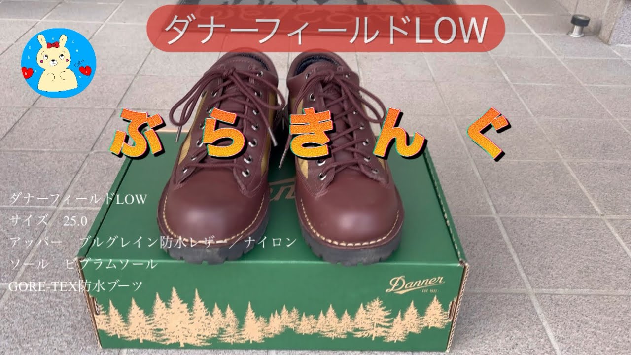 ダナーさんのダナーフィールドLOWの紹介です♪