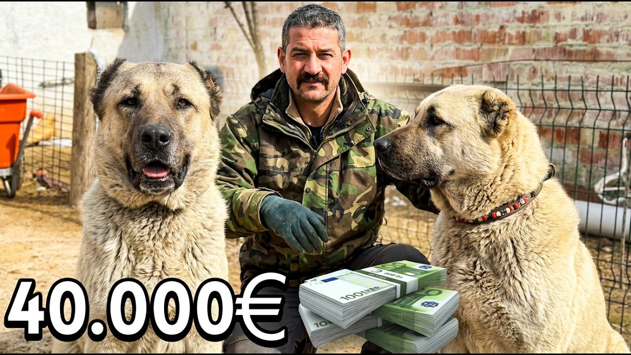40,000 Euros Turkish Kangal Dogs | The World’s Most Valuable Guardian Breed