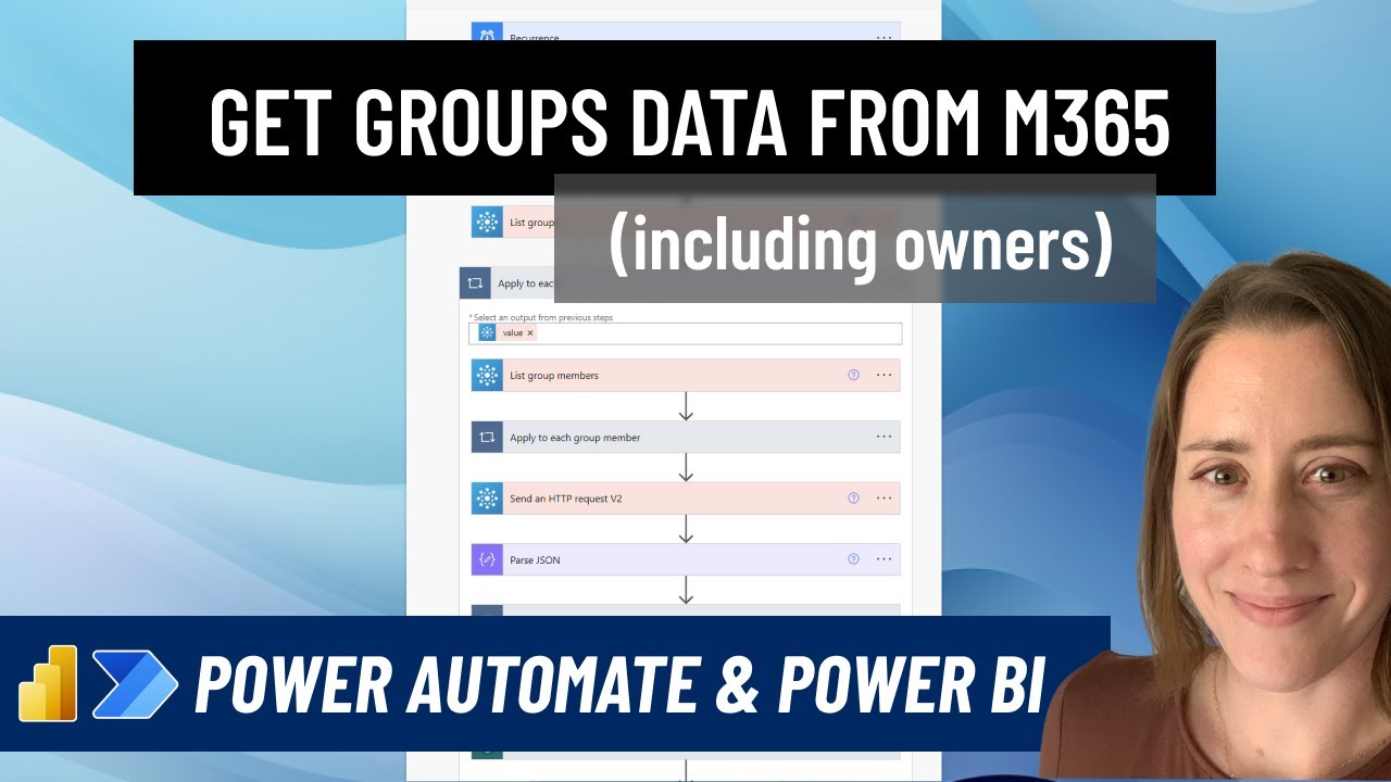 Get and visualize Group Members & Owners with Power Automate & Power BI