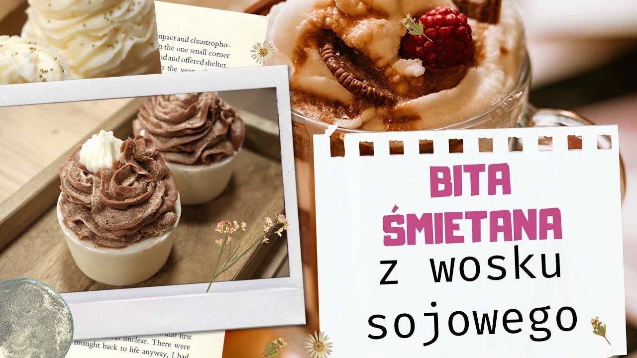 BITA ŚMIETANA Z WOSKU / Świece diy