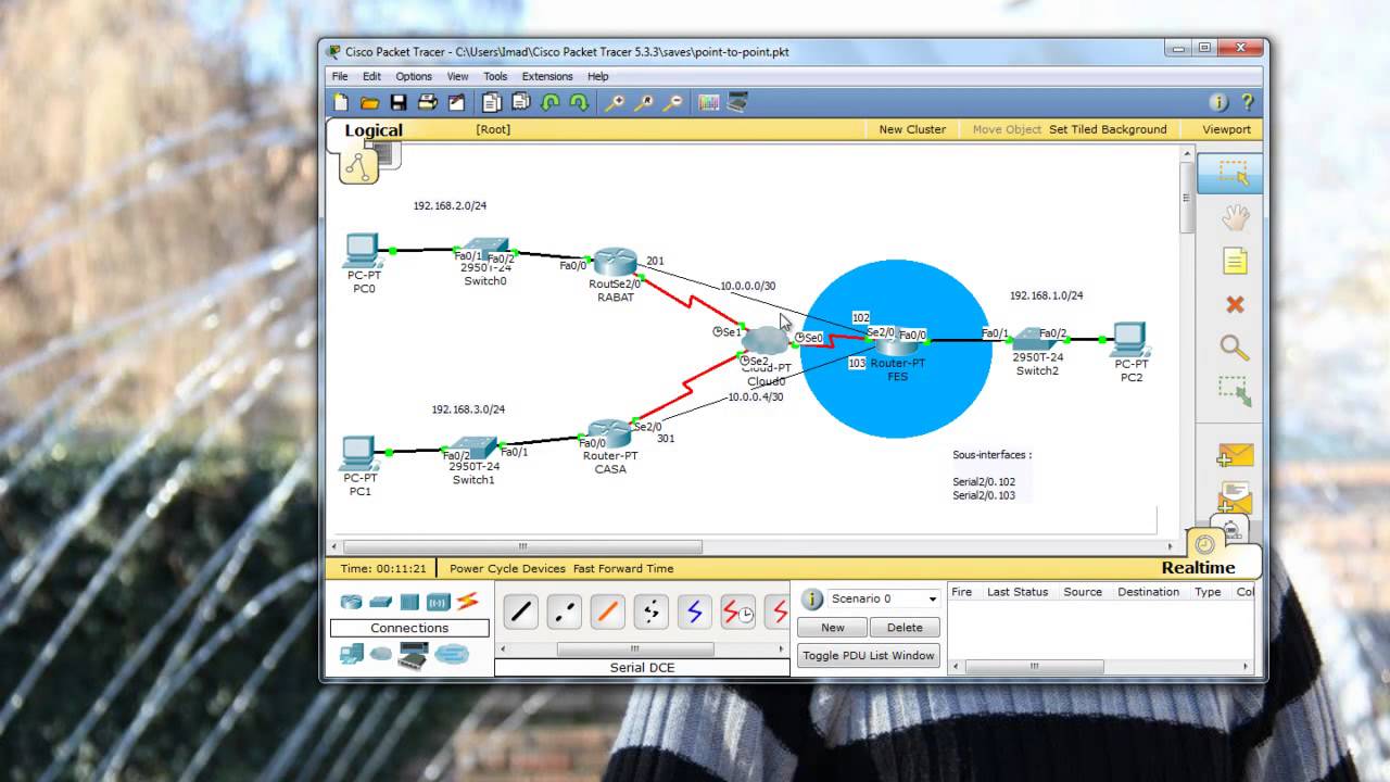Configuration Frame Relay point-to-point  [DARIJA] IMAD ELANBRI