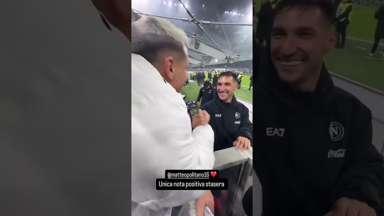 TIFOSO INTER riceve la maglia di POLITANO: sentite cosa si dicono dopo #InterNapoli 🤣