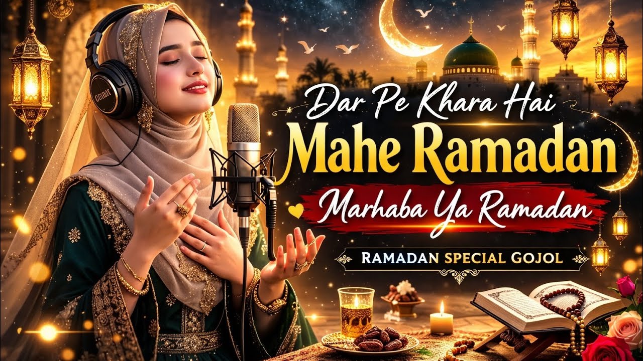 Marhaba Ya Ramadan | দুয়ারে দাঁড়িয়ে মাহে রমজান | New Bangla Urdu Naat 2026 | Ramadan Special Nasheed