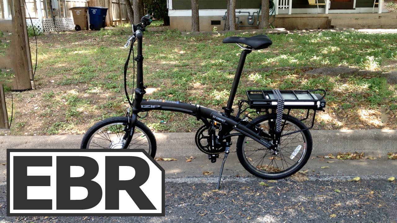 IZIP E3 Compact Electric Bike Review - $2.2k