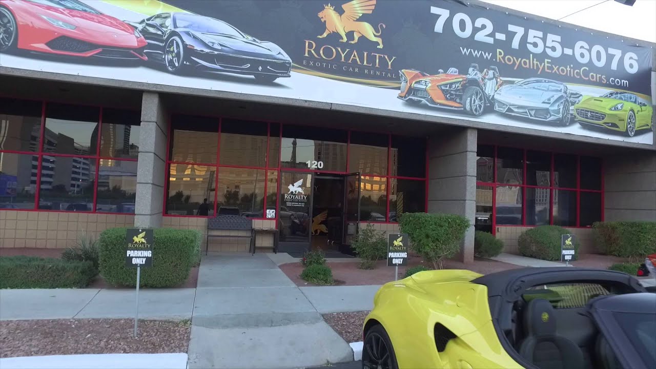 Royalty Exotic Cars - sample shot - Walk-in