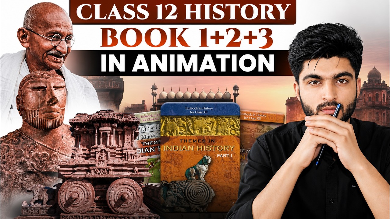 Class 12 HISTORY Full Syllabus Revision in ANIMATION | #boards2026