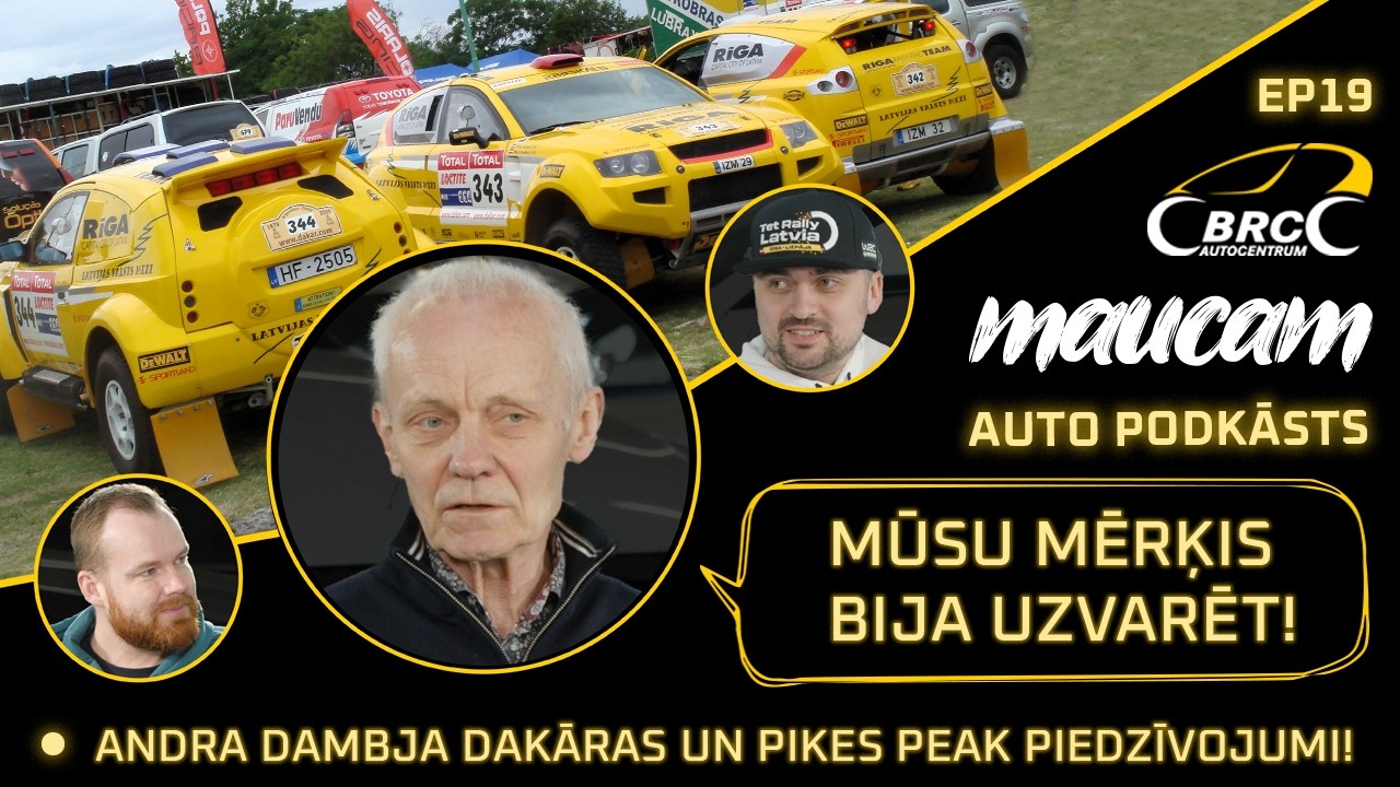 Andra Dambja Dakāras un Pikes Peak piedzīvojumi! Kā radās OSCar? Auto podkāsts MAUCAM EP19