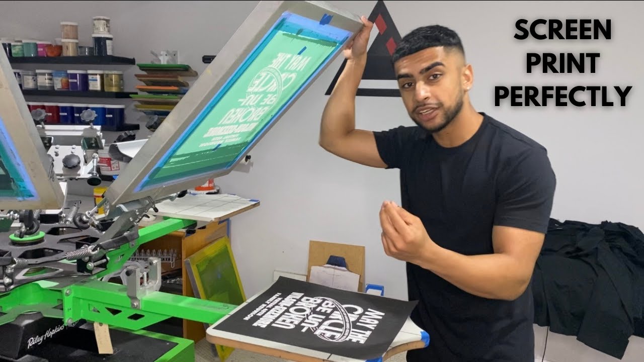 SCREEN PRINTING FAMILY REUNION T-SHIRTS | HOW TO SCREEN PRINT WHITE INK PERFECTLY!