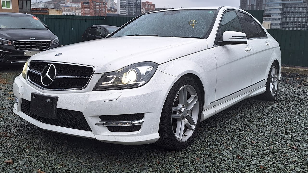 Капсула времени. Обзор на Mercedes c аукциона Японии. Лучший премиальный авто за 1+ млн. рублей