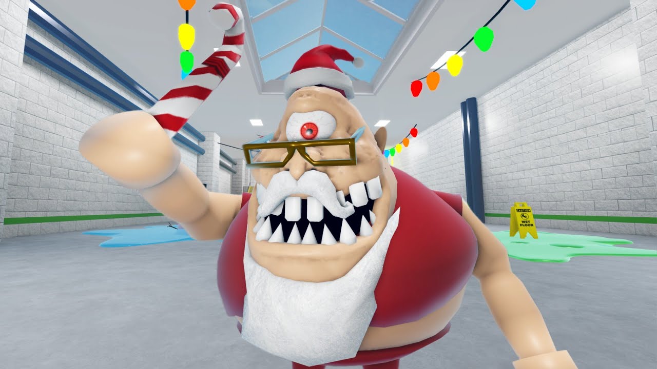 ESCAPE MR. STINKY DETENTION! CHRISTMAS UPDATE (OBBY) ROBLOX