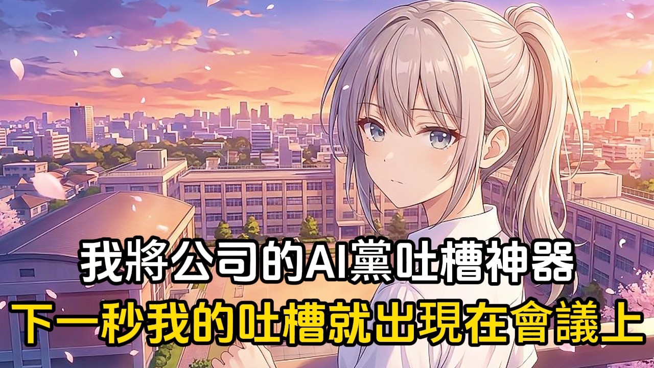我把公司的心裏疏導AI當成吐槽神器，我剛吐槽完女總裁腰細腿長屁股翹，下一秒消息就落在會議室的大屏上#動漫 #完结文 #二次元 #恋爱
