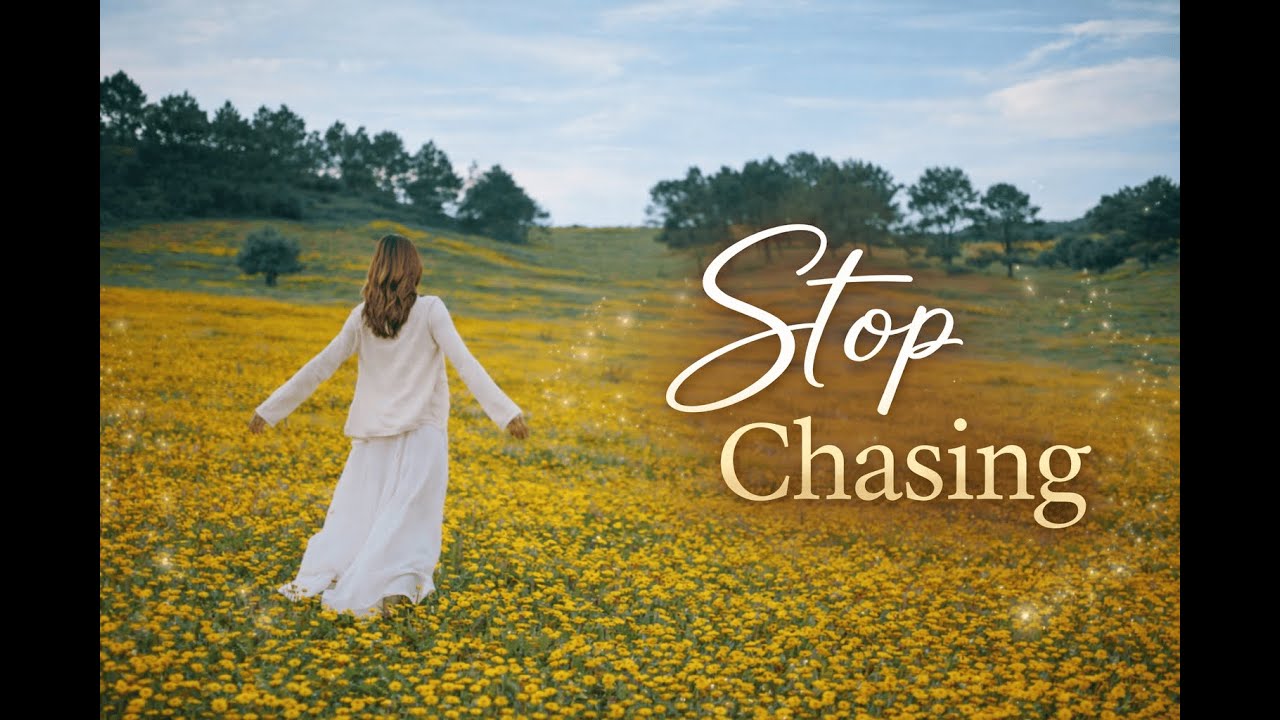 Stop Chasing | Gentle Feminine Motivation to Reclaim Your Energy & Inner Calm