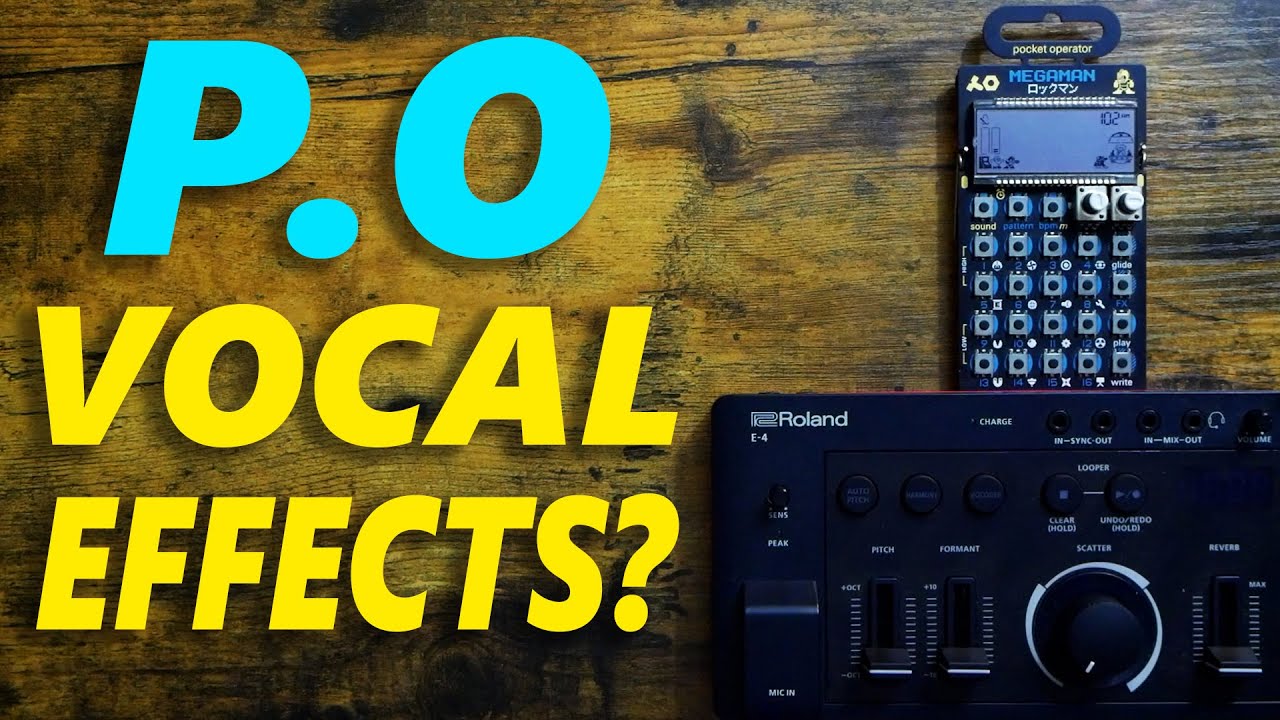 Pocket Operator with Vocal Effects?