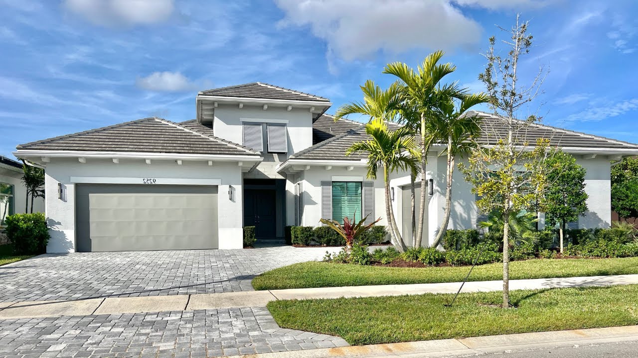 4000 SF | Modern Luxury New Construction Home in Palm Beach Gardens Florida | Avenir Kenco Cozumel