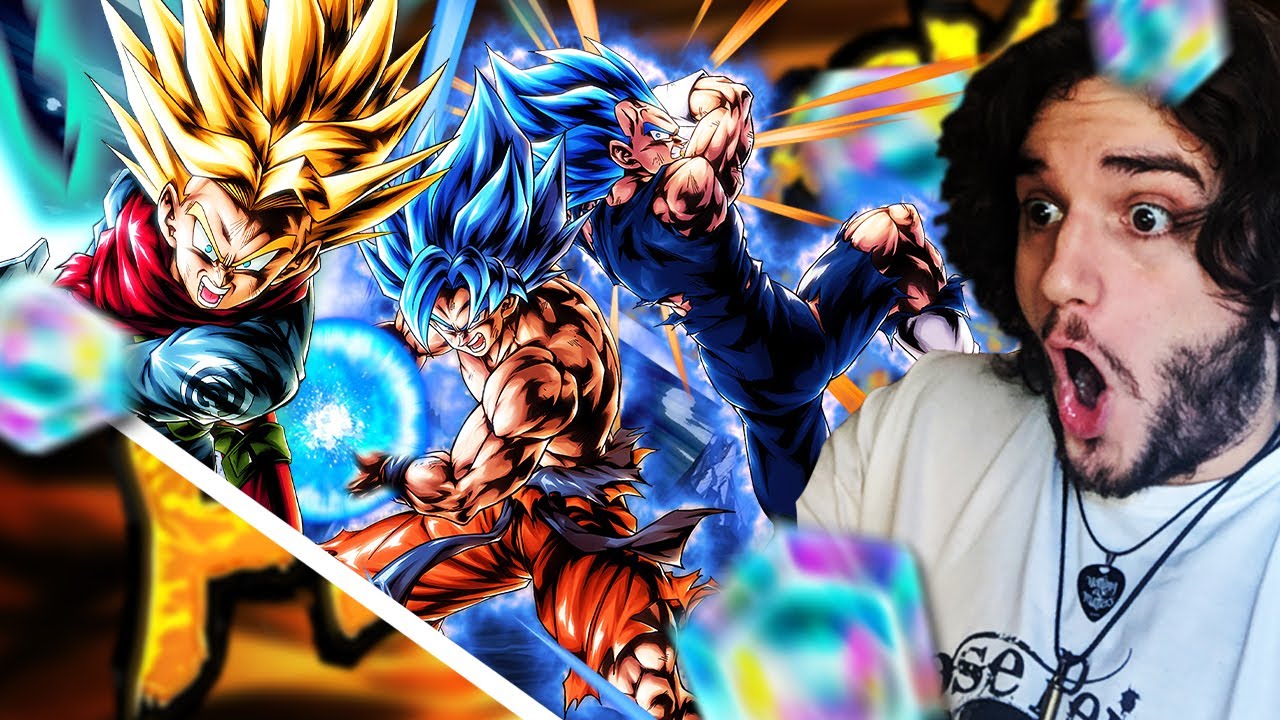 💥LOS MEJORES SUMMONS DE MI VIDA💥+30K CC LF TAG BLUE GOKU&VEGETA AND LF TRUNKS SUMMONS!!