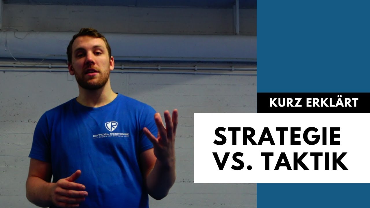 Kurz erkl&auml;rt: Was ist der Unterschied zwischen Strategie und Taktik?