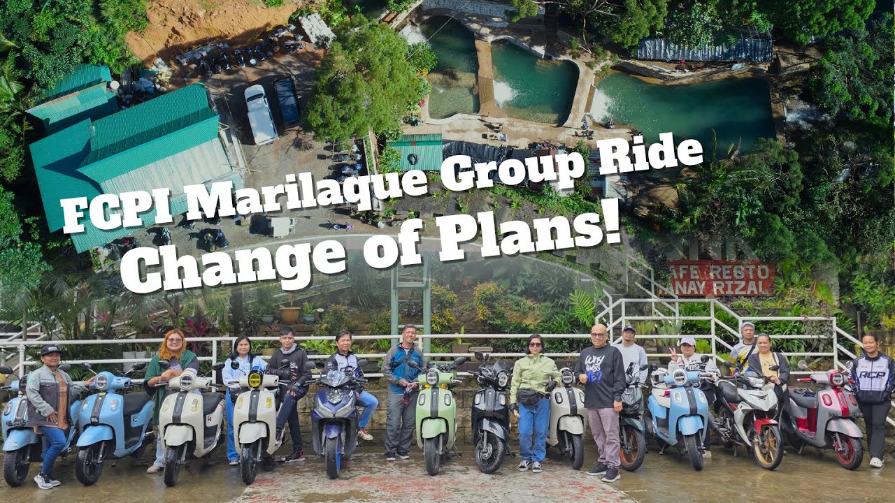 We had to change plans! 🌧️ Fazzio Group Ride to Marilaque | FCPI MaRiz [4K]
