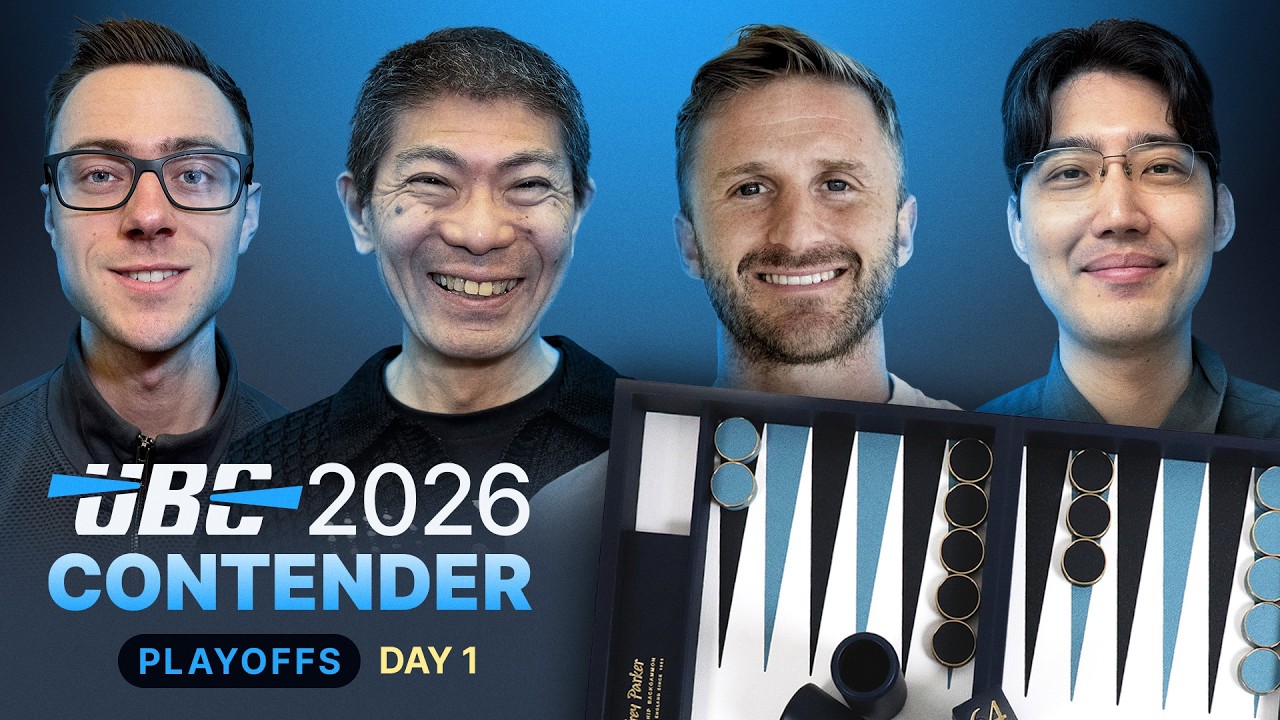 Contender Playoffs - Day 1 | Ultimate Backgammon Championship 2026