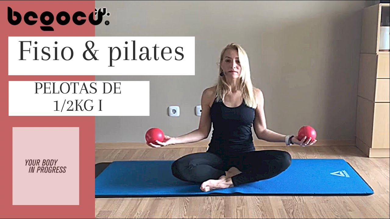 PILATES FUERZA .PRIMERA RUTINA DE FISIOPILATES CON TONING BALLS