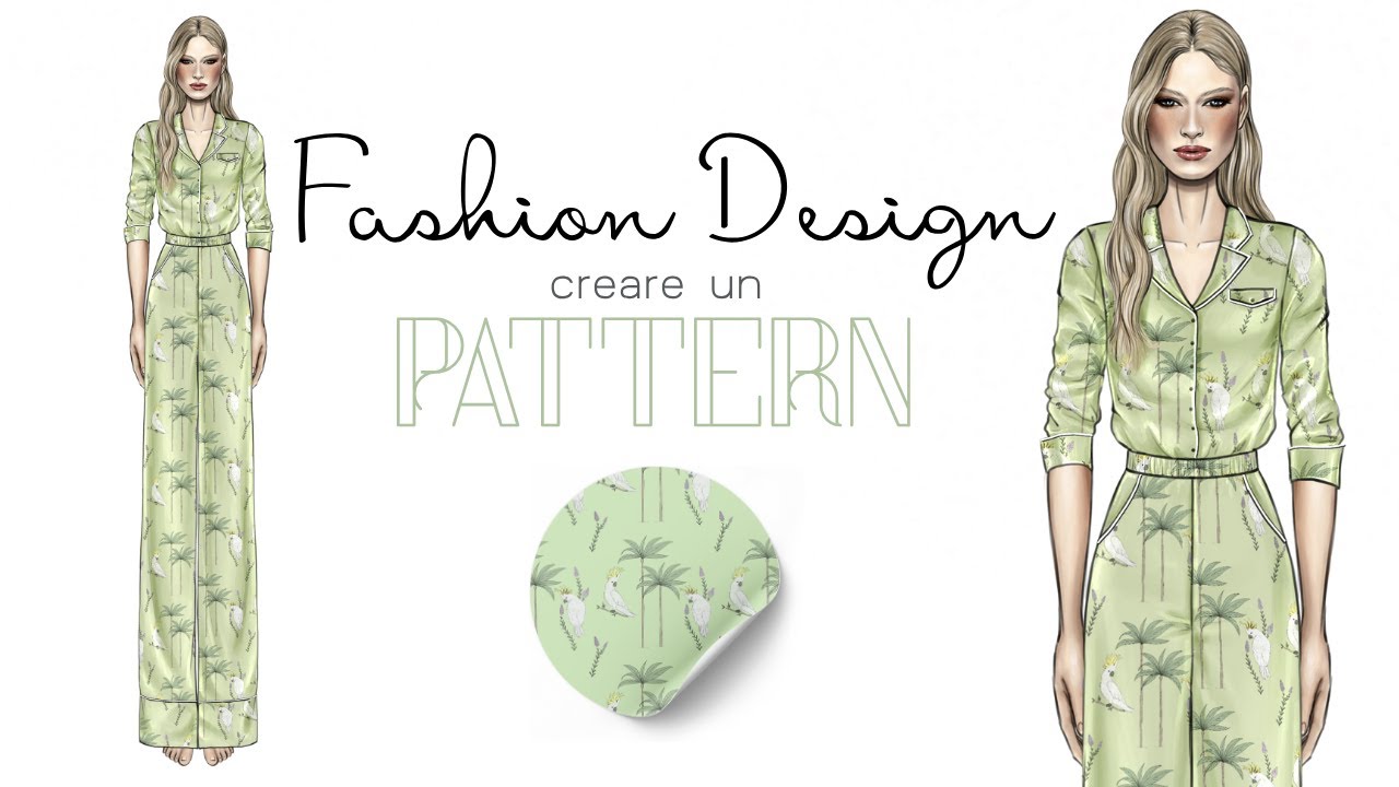 Fashion Design-Creare un pattern con Procreate