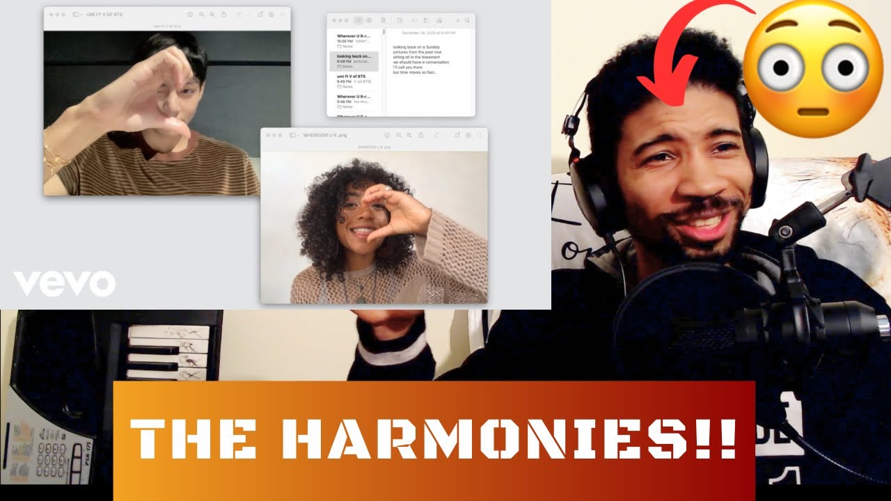 PRODUCER REACTS | UMI & V (BTS)- WHEREVER U R (FIRST TIME REACTION)