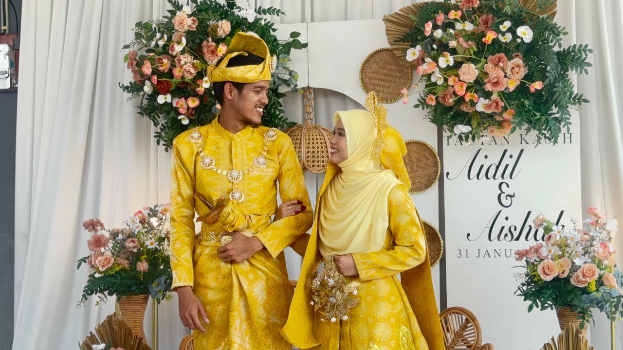 VLOG | MAJLIS BERTANDANG AISHAH & AIDIL