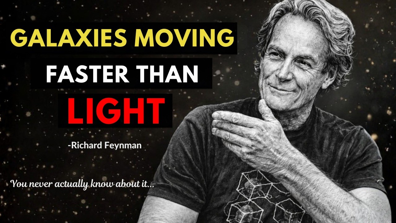 THE UNIVERSE is EXPANDING FASTER Than LIGHT— According to Feynman