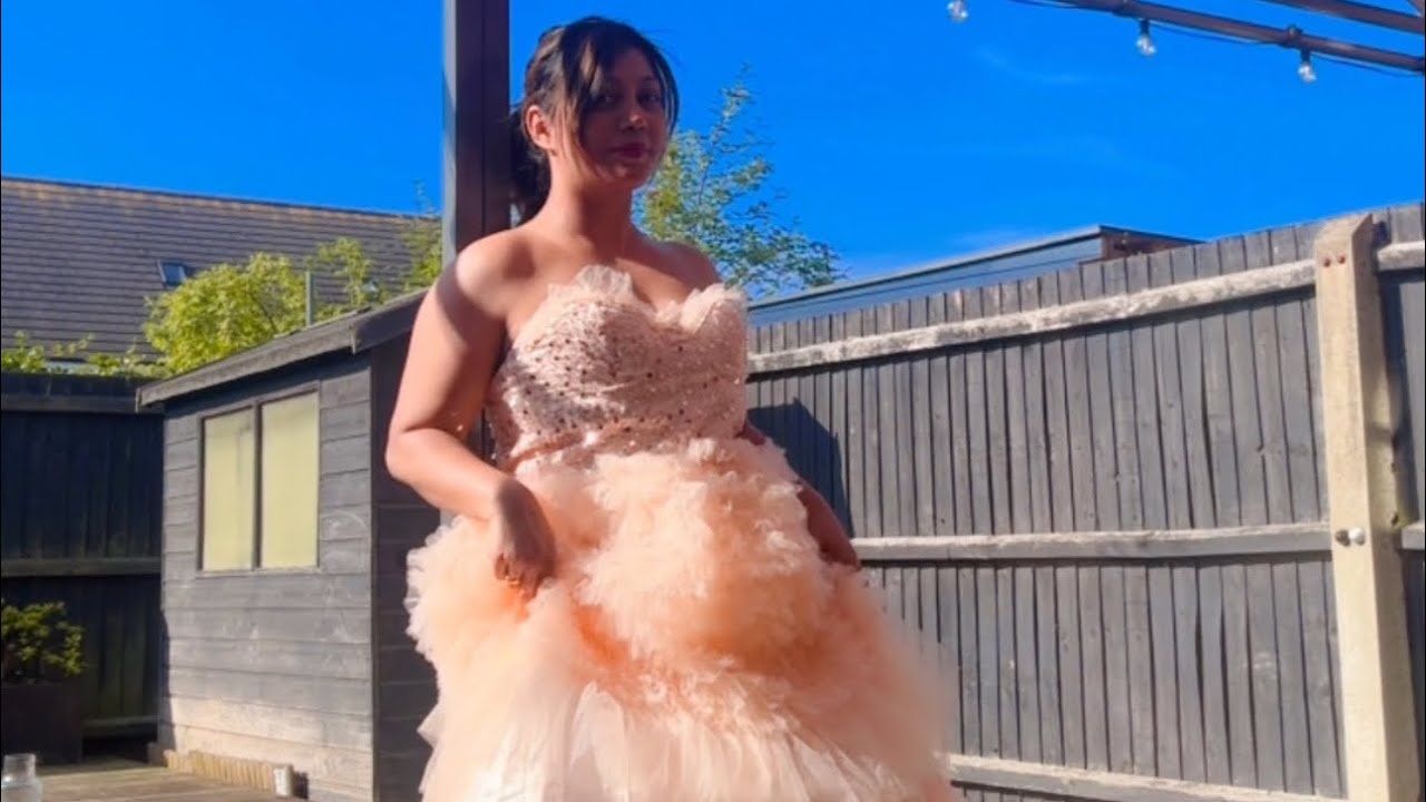 Trying on the prettiest dresses that almost made it to my royal wardrobe, but had to return them