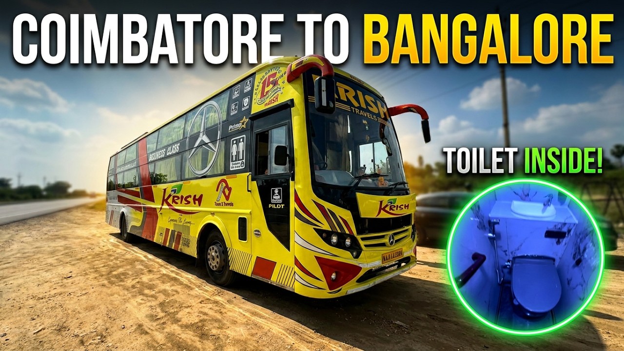 Coimbatore to Bangalore (via Rayakottai) - KRISH TRAVELS