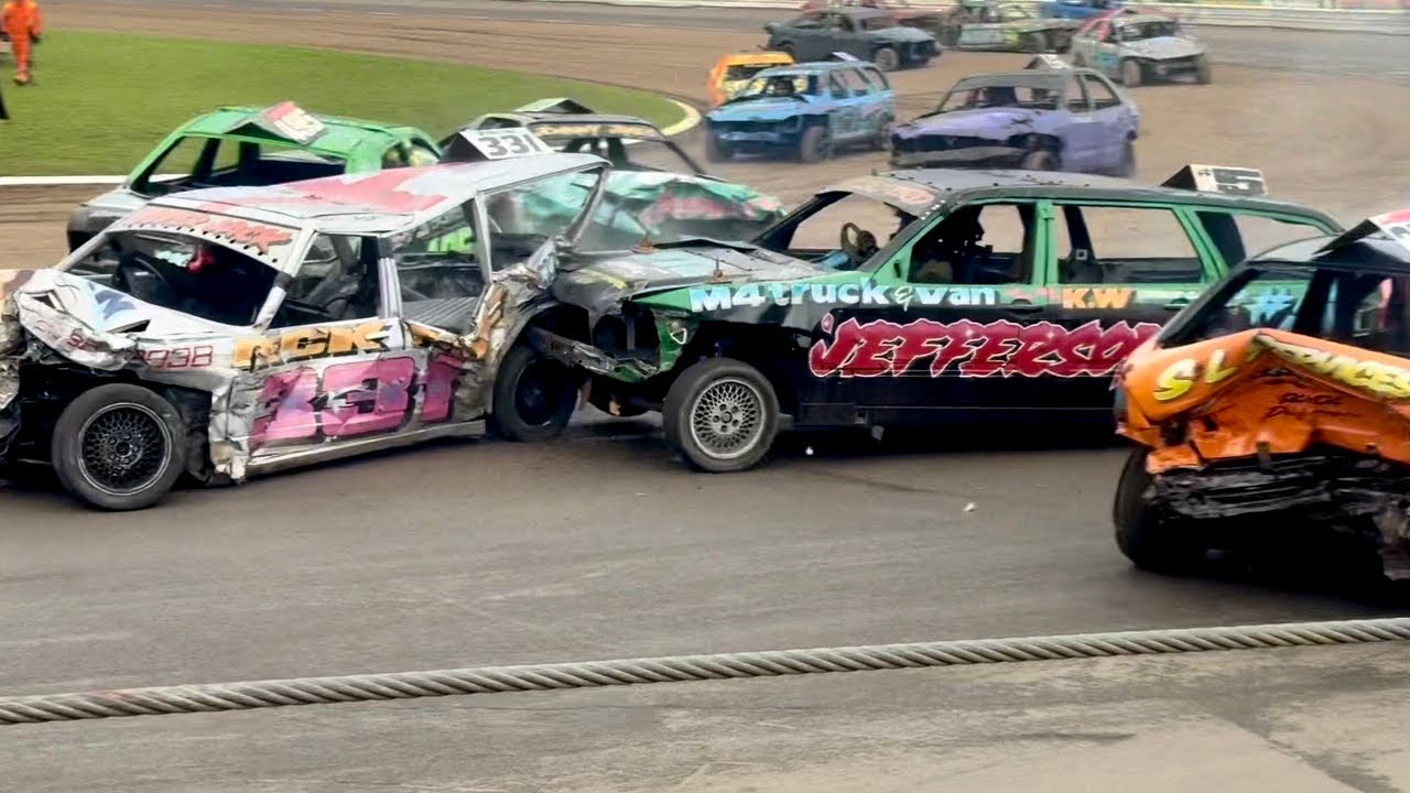 Ipswich Unlimited Banger World Final 2025 Fence Cam