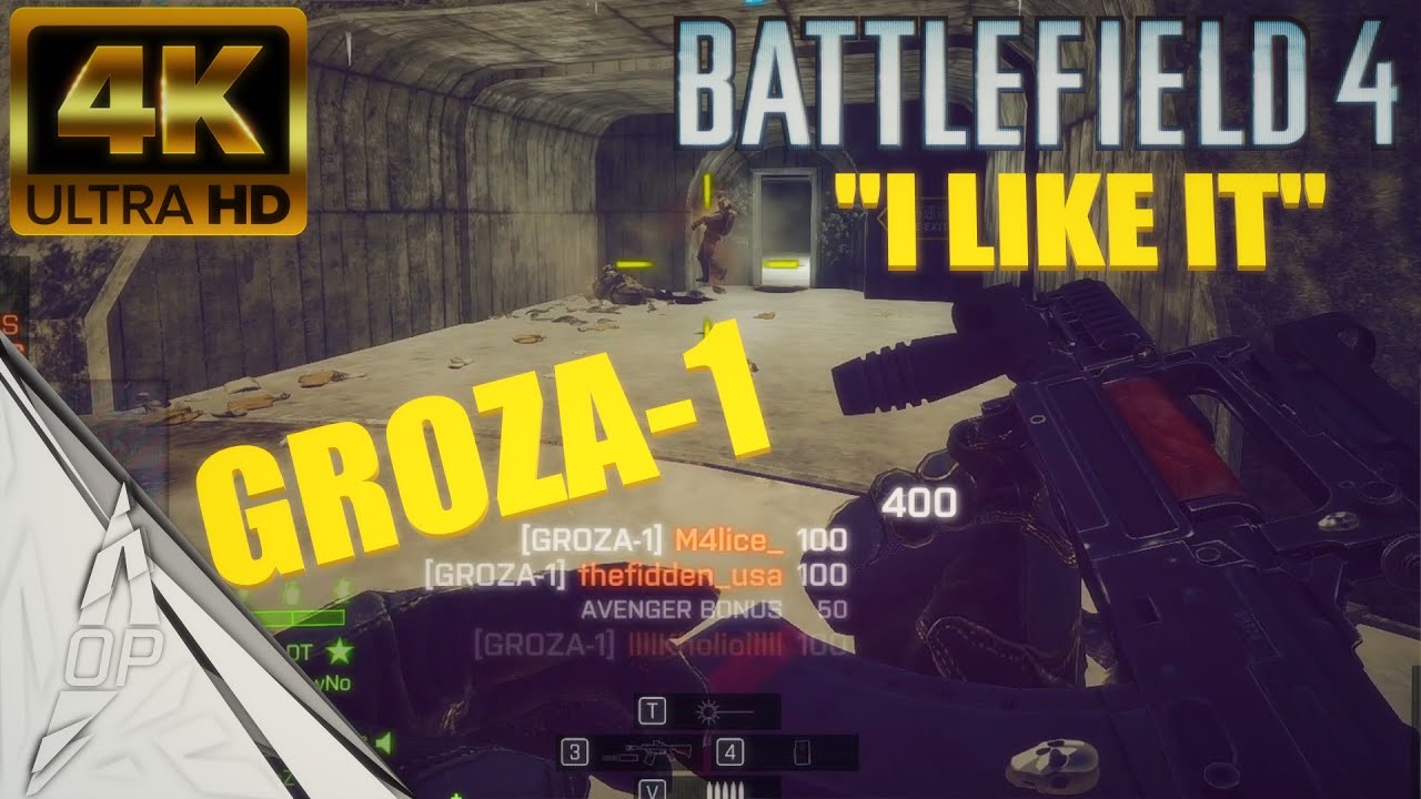 BF4 NO META WEAPONS EP.15 [GROZA-1] _ BATTLEFIELD 4 PC GAMEPLAY [4K 60FPS] #4k #bf4 #60fps #groza