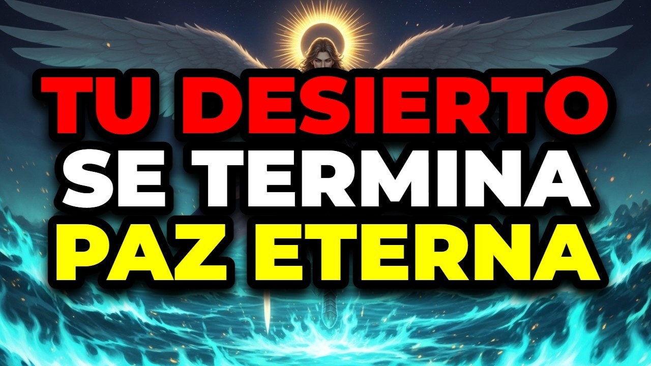 ELEGIDO DE DIOS, ESCUCHA ESTA PROFECÍA: TU DESIERTO SE CONVIERTE EN UN MANANTIAL DE PAZ