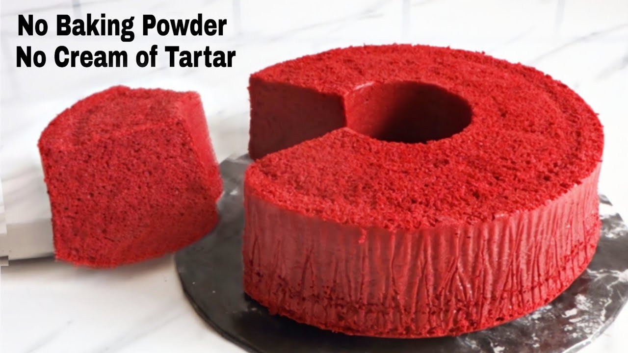 Moist Red Velvet Chiffon Cake || Red Velvet Cake || Spongy Chiffon Cake|| Best Chiffon Cake Recipe