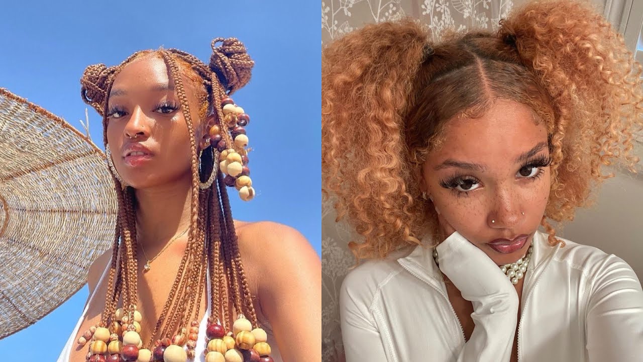 ☁️MELANIN BEAUTY HAIRSTYLES ☁️
