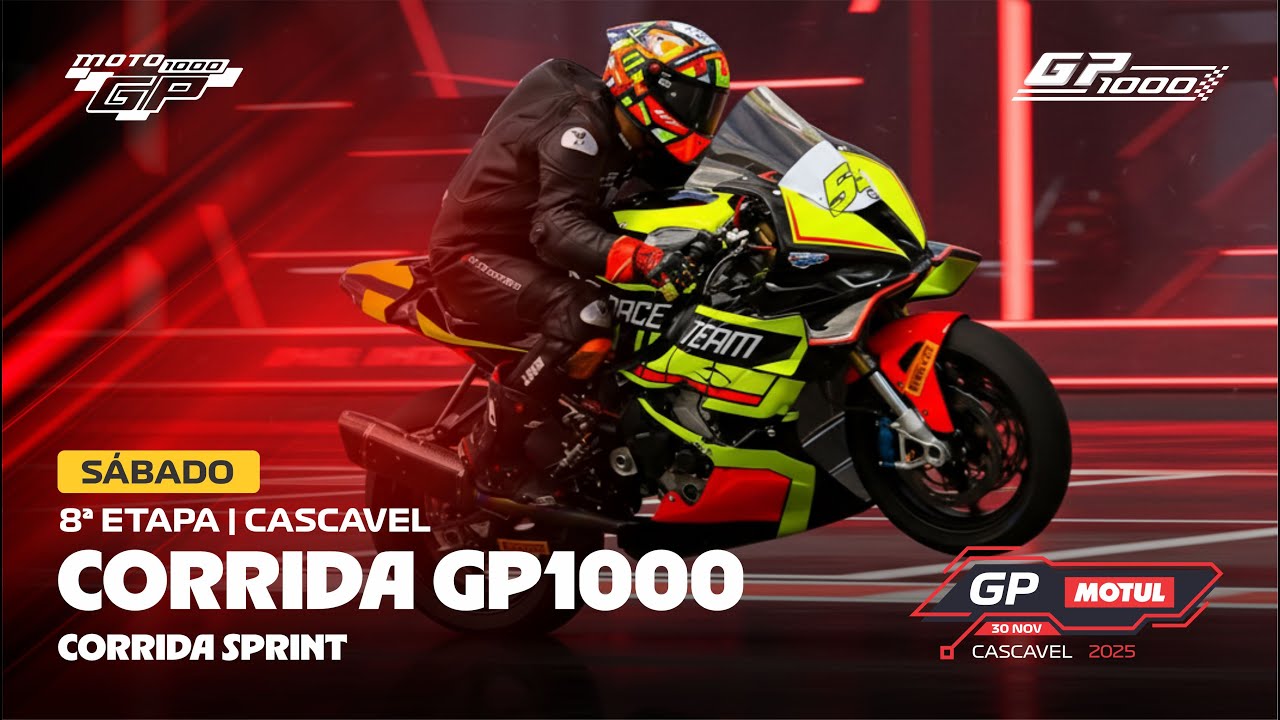 2025 #Cascavel | MOTO1000GP™ Corrida Sprint - GP1000 - 29.11.25