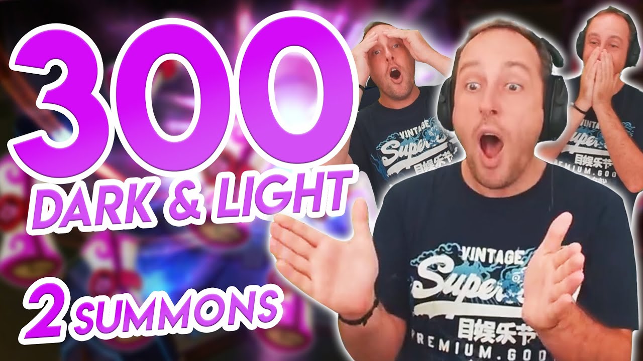 SUMMON DE 300 DARK & LIGHT ! UN DEUXIEME TATOUAGE ?! UNE AMITIÉ BRISÉE A CAUSE DE SUMMONERS WAR ?!