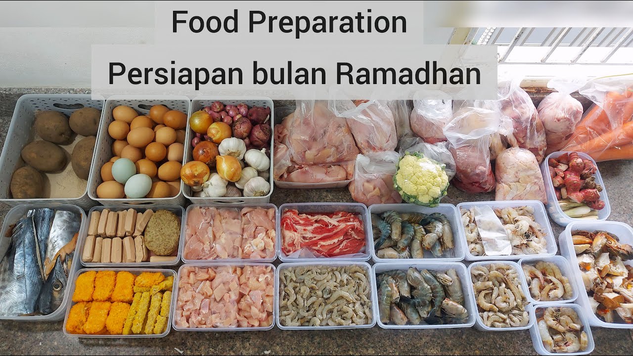 Food Preparation Indonesia]persiapan bulan Ramadhan