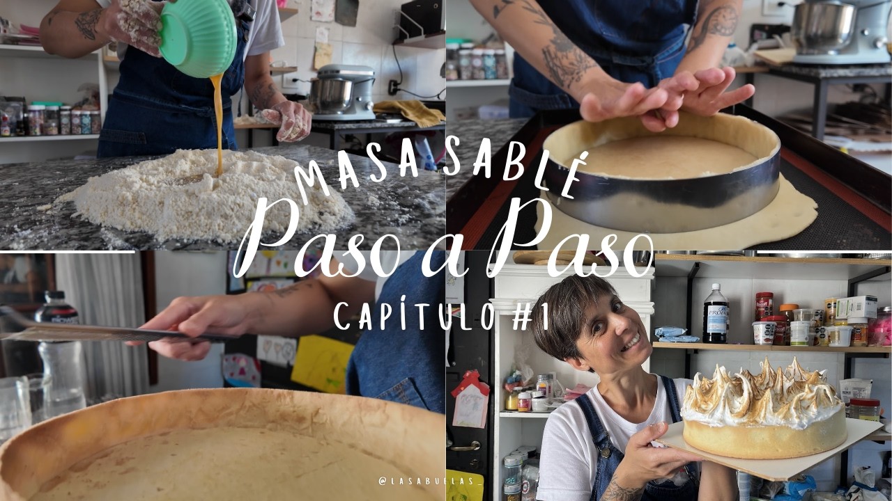 El secreto de la masa sablé perfecta | Receta fácil paso a paso 🥧🌷