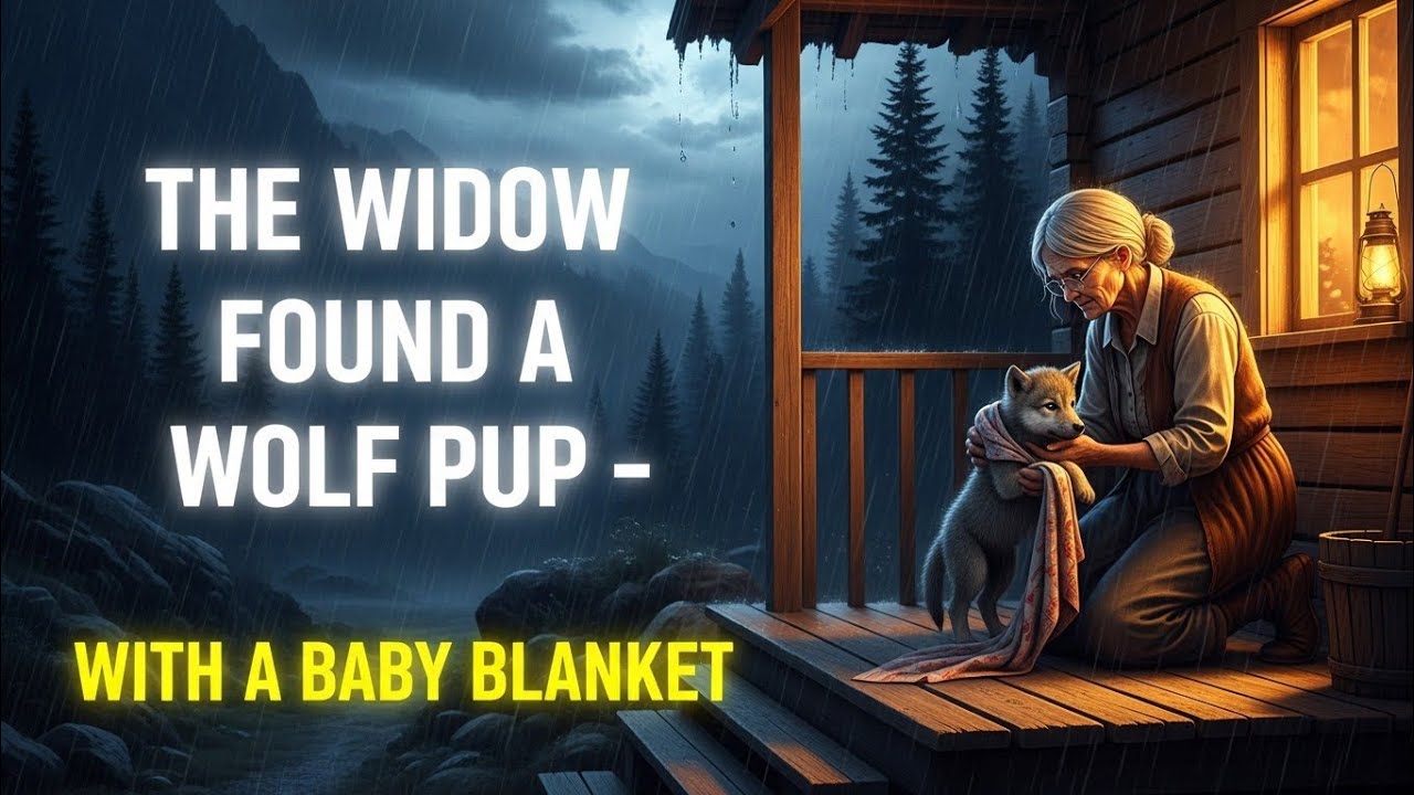 The Widow and the Wolf Pup | Emotional Mountain Story of Survival and Hope