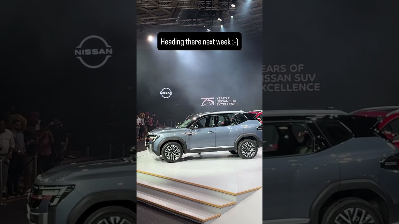 Meet the 2026 Nissan Tekton SUV : showcased in India