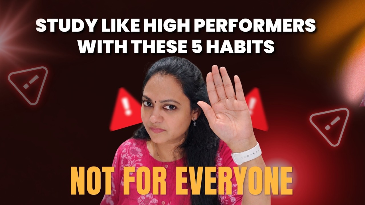 Top Students Don’t Rely on Motivation | 5 Powerful Study Habits that toppers use.