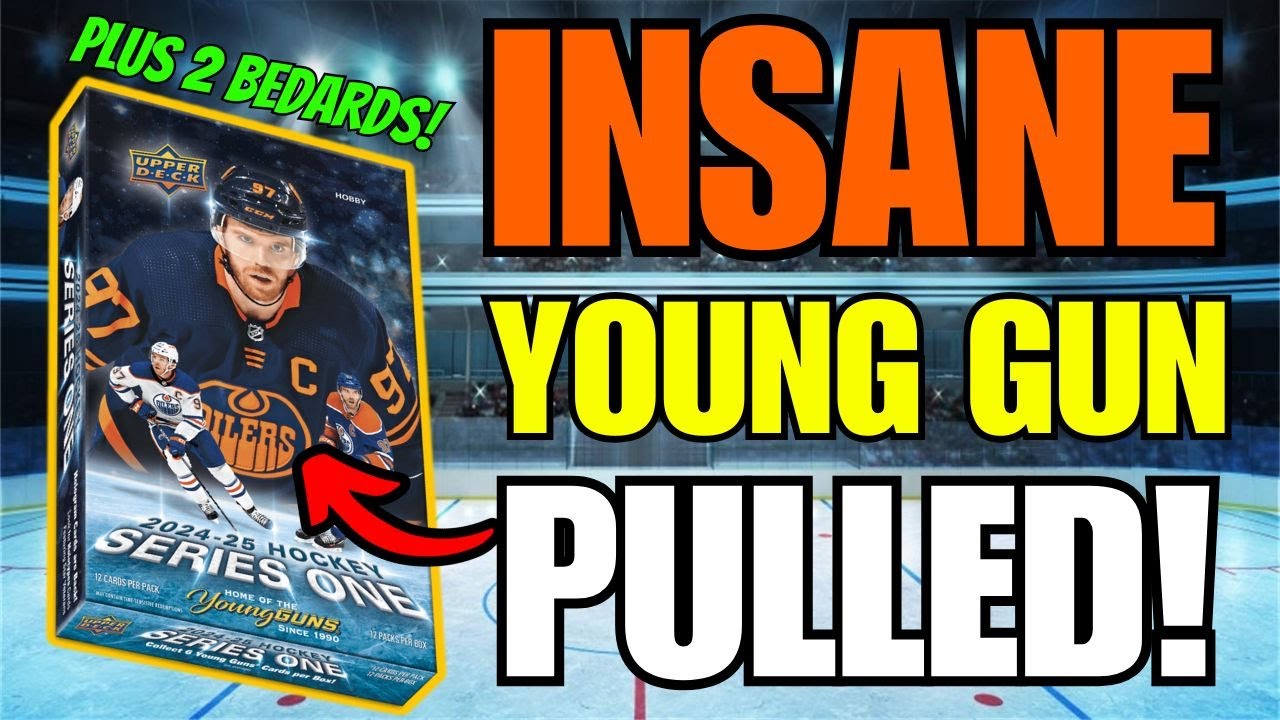 INSANE YOUNG GUN PULL!!!🔥🤯 2024-25 Upper Deck Series 1 Hockey Hobby Box Rip!🏒
