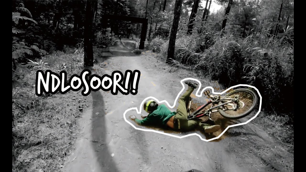CRASH DAN TERLINDAS // JURANG JERO BIKEPARK 26 DESEMBER 2021